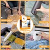 Vacuum Storage Bags,8 pack with Hand Pump .(2 Jumbo,2 Large,2