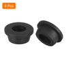 sourcing map 4Pcs 5/8" ID, 1" Drill Hole Rubber Grommets,