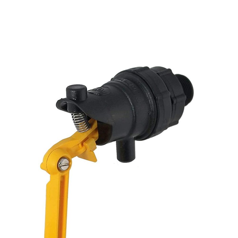 Jobe Valves J-RJV0075HF Rojo High-Flow Low-Pressure Float Valve, 4.9"-Wide Float,
