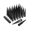 SUCOSO M14x1.5 Spike Lug Nuts, 32PCS 14mmx1.5 Spike Lug Nuts