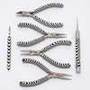The Beadsmith Zebra Print Tool Kit – 6 Pieces: Chain,