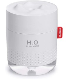 500ml Humidifiers, Snow Mountain Cool Mist Humidifiers, 2 Spray Modes Air Humidifier for Bedroom, With Warm Night Light Mode, Smart Humidifiers, Automatic Shut Off() (#1)