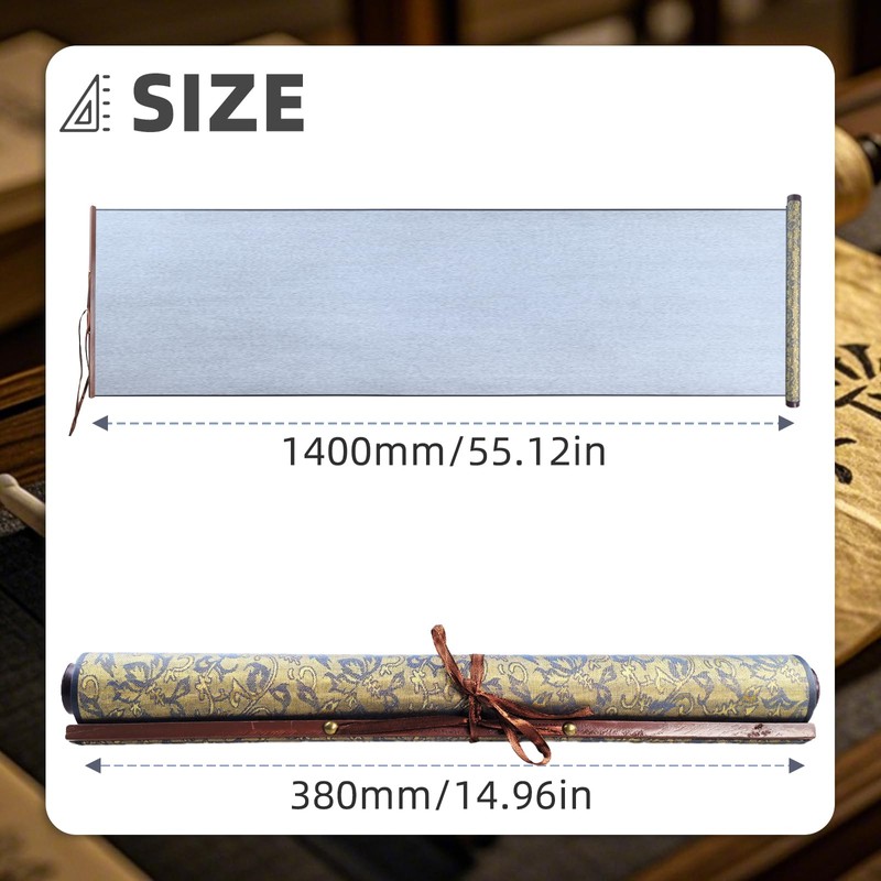 Flylin Calligraphy Cloth,Reusable Chinese Calligraphy Practicing Tool,Magic Water Painting Paper,Water