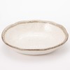Mino Ware White Karatsu Oval Pot (Small) K72060