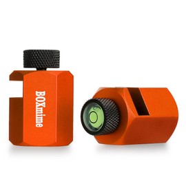 BOXmime Stair Gauges for Framing Square Metal/Wood Fabrication Layout Attachment Jig Set