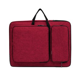 A3 Artist Portfolio Case Portable Drawing Board Bag Art Carrying Bag Waterproof Art Backpack Painting Sketch Storage Bag Large Art Carry Tote Bag with Shoulder Strap for Artist Student Adult Children