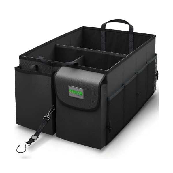 Miloll Auto Collapsible Car Trunk Organizer - Multi-Compartment Storage Solution