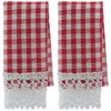 Melody Jane Dolls House Miniature Kitchen Dish Towels by Barbara
