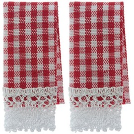 Melody Jane Dolls House Miniature Kitchen Dish Towels by Barbara O'Brien