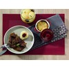 Kela Kitchen Placemat Plastic Brown 45mm x 33mm