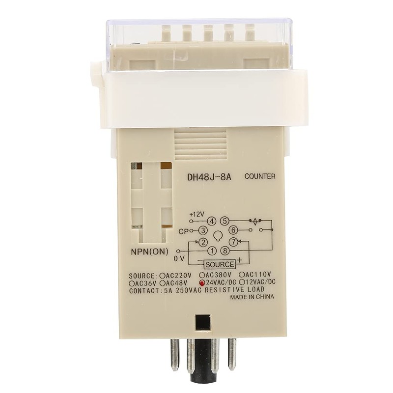 Fafeicy O111ROM DH48J-8A Digital Electronic 8 Pin LCD Counter Delay