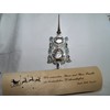 Jingle Bells Lauscha Christmas Tree Topper Silver with Reflex 4