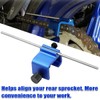 Bittwee Motorcycle Chain Alignment Tool, 08-0048 Quick Accurate Professional Alignment