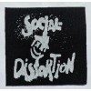 Punk Rock Social Distortion Cloth Patch Sew On Badge Punk Rock Approx 4" X 4" (CP92)