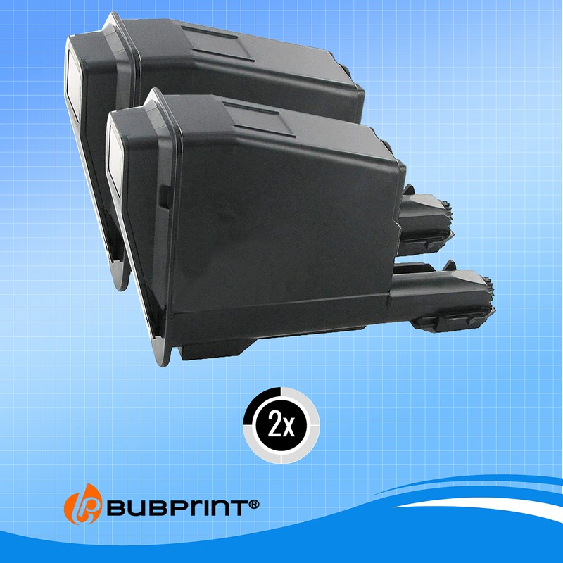 2x Toner compatible with Kyocera TK-1115 Black