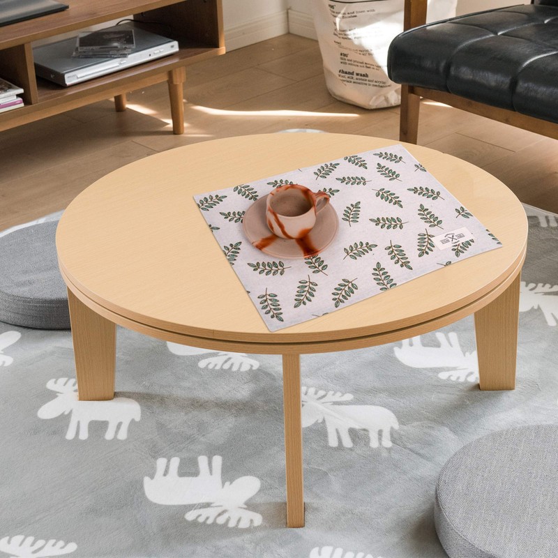 wellhouse Cotton Linen Placemat, Improves Atmosphere, Lunch Napkin Cloth, Washable