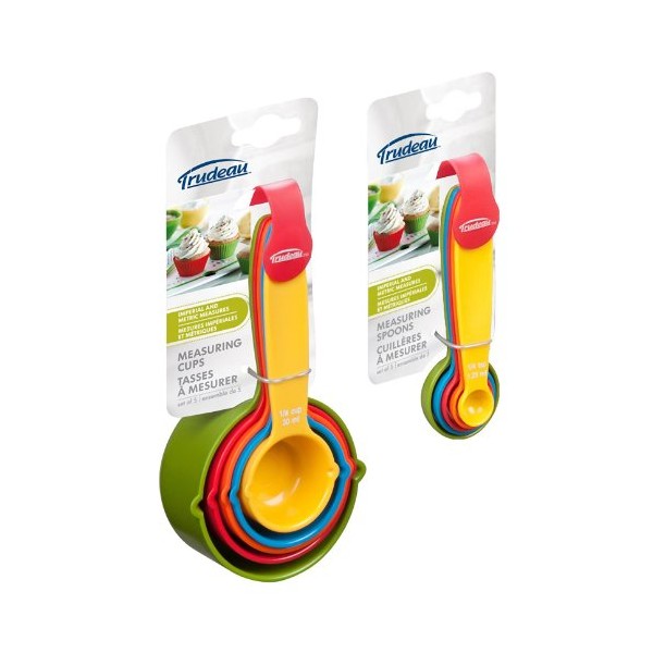 Trudeau 5-piece Measuring Cup & 5-piece Measuring Spoon Set