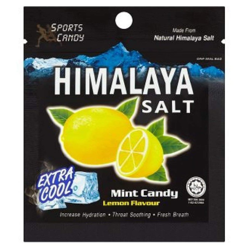 1 Box Big Foot Natural Himalaya Salt Mint Candy -