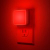 JandCase Red Night Light, Red NightLight[2 Pack],0.3W LED Night Light