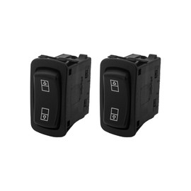 2Pcs Power Door Window Rocker Switch Compatible with Mack Volvo Truck,Replace 82278971,25153005,1MR4323M15,1MR4341AM15,1MR4341BM15,1MR4341M15,L1MR4323M15