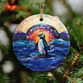 Penguin Christmas Ornaments 2024 Penguin Ornament Holidays Ornaments Christmas Tree Ornaments Hanging Accessories Navidad decoracion Keepsake Christmas Xmas Gifts for Home Indoor Outdoor Decor