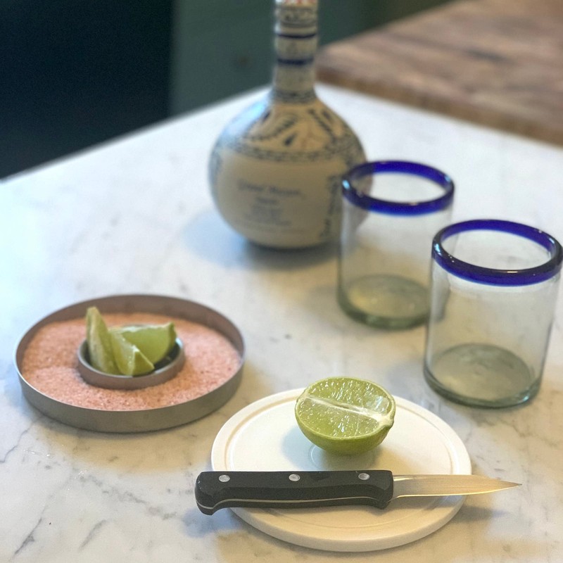 Outset Stainless Steel 3-in-1 Cocktail Rimmer