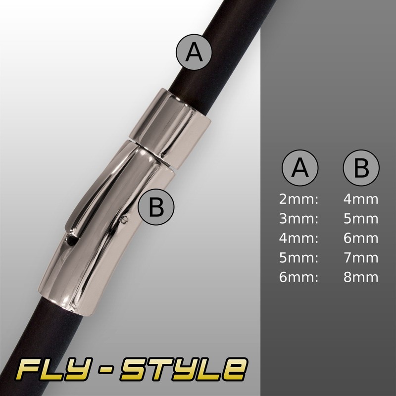 Fly Style Rubber Necklace or Bracelet, Rubber Band Black Collar,