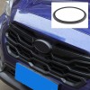 Unbranded Matte Black ABS Front Emblem Trim Ring For Subaru