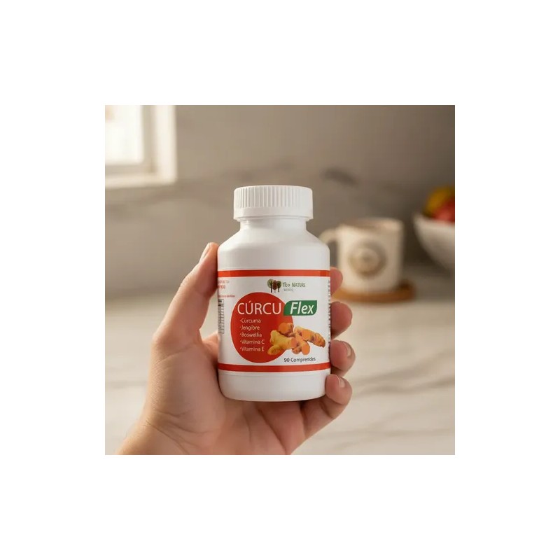 Curcu Flex 30 Piezas Frascos Pack De 1 Piezas Frascos