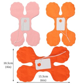 Fall-Boho Pink-Orange Groovy Thanksgiving Party-Decorations - 12pcs Streamers-Garland Autumn Harvest Friendsgiving 4-Leaf Clover Paper Banners,Birthday Wedding Engagement Bachelorette Decor Ouruola