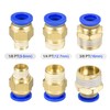 uxcell Pneumatic Air Hose Tubing PU Air Compressor Tube 5mm(3/16'')