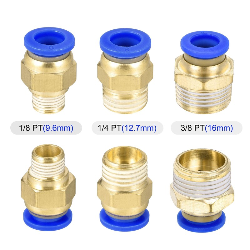 uxcell Pneumatic Air Hose Tubing PU Air Compressor Tube 5mm(3/16'')