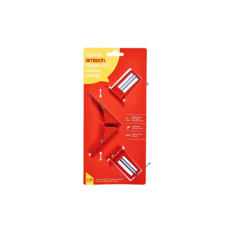 Amtech D2055 75mm (3") Corner clamp