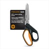 Fiskars Pro PowerArc Shop Shears, Heavy Duty Stainless Steel Scissor,