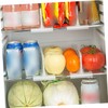 Operitacx Fridge Organizer Bins Fridge Divider for Drinks Milk Spices
