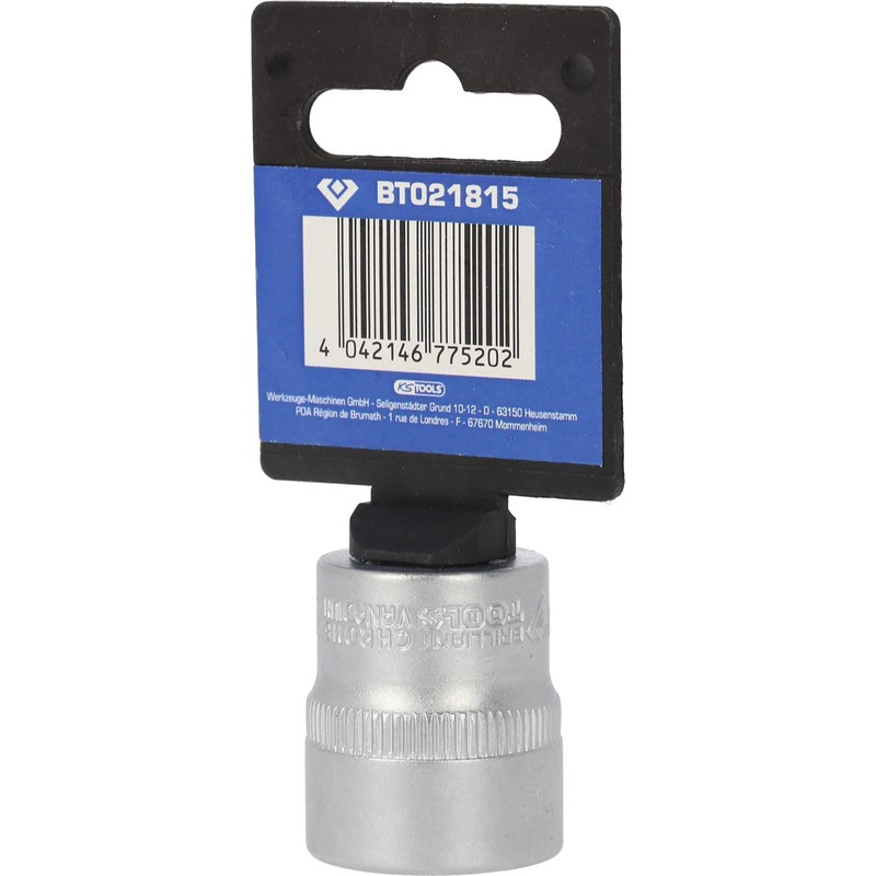 BRILLIANT TOOLS BT021815 3/8 Inch Hex Socket, 21 mm [Powered