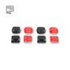 Hama Supporto adesivo per Action Cams, piatto e curvo, 4