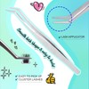 Obeyalash Cluster Wimpern Selbstklebend D Curl 8-14mm Fluffy Eyelashes Extensions