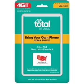 Total Wireless Universal CDMA Sim Kit