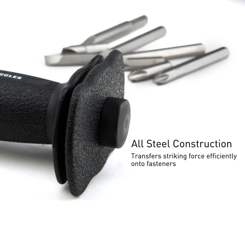 Capri Tools Premium Impact Driver Set, Manual Reversible, for Brake