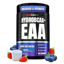 HydroBCAA Essentials Aminoácidos ProSupps Mora Azul 414 Gramos                                                                                        