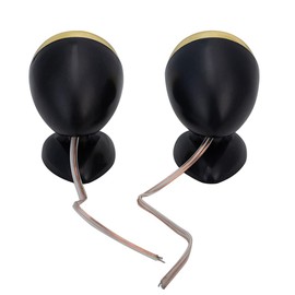 RAGBUSCLE 98dB Tweeters for Car Audio, Pair 1200W Mini Dome Tweeter Speaker 12V Loudspeaker Audio Auto Sound Speaker for Car Audio System, Audio Tweeter Automobile Speaker for Most Car, Gold