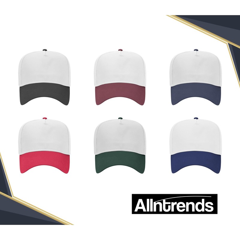 Darlin Embroidered 2 Tone Hat (Red/Natural)