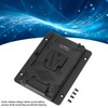 Battery Power Plate V Mount Adapter with D Tap Output