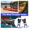 Modixun 6pcs Nylon Kayak Drain Plugs Thread Drain Plugs, Kayak