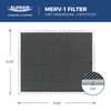 ALORAIR MERV-1 Filter Replacement Set for Crawl Spaces Dehumidifiers Galaxy