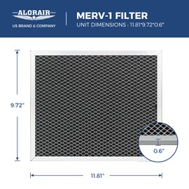 ALORAIR MERV-1 Filter Replacement Set for Crawl Spaces Dehumidifiers Galaxy 60 / Galaxy 85P