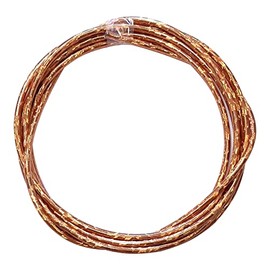 cyclingcolors Brake Cable Cover Bowden Cable Brake Cable Covers 5 mm Cable Housing Bicycle Road Bike City Vintage Timer (Gold Laser)