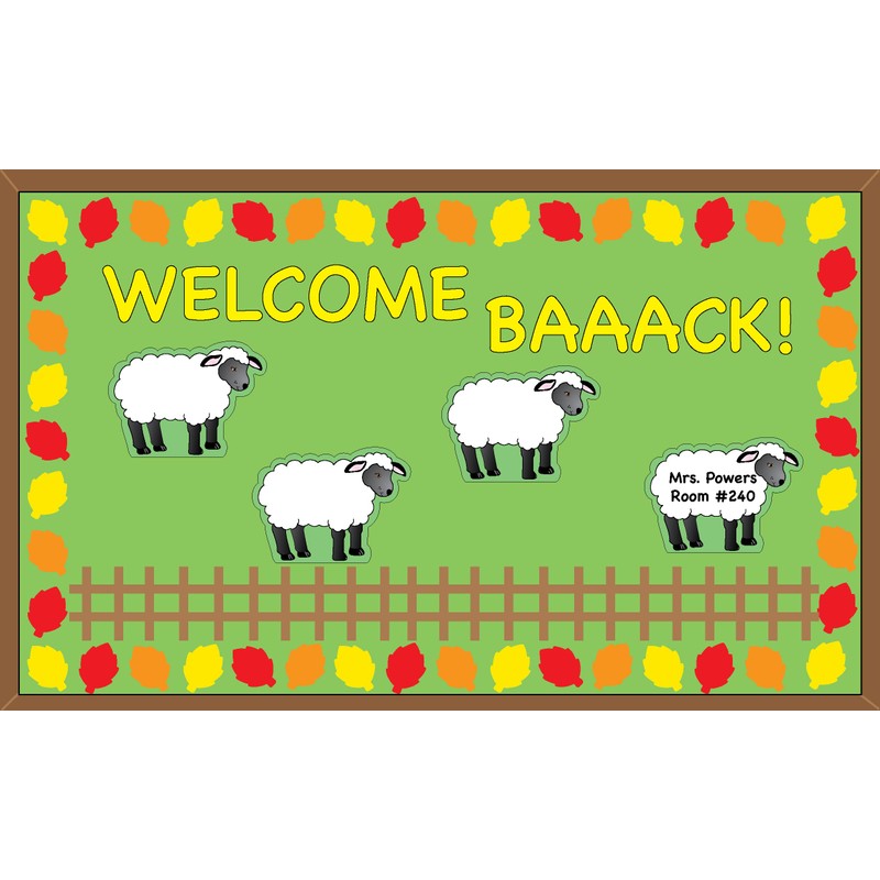 SHAPES ETC. Sheep Large Notepad 5inx7in 50 sht Barnyard Animals