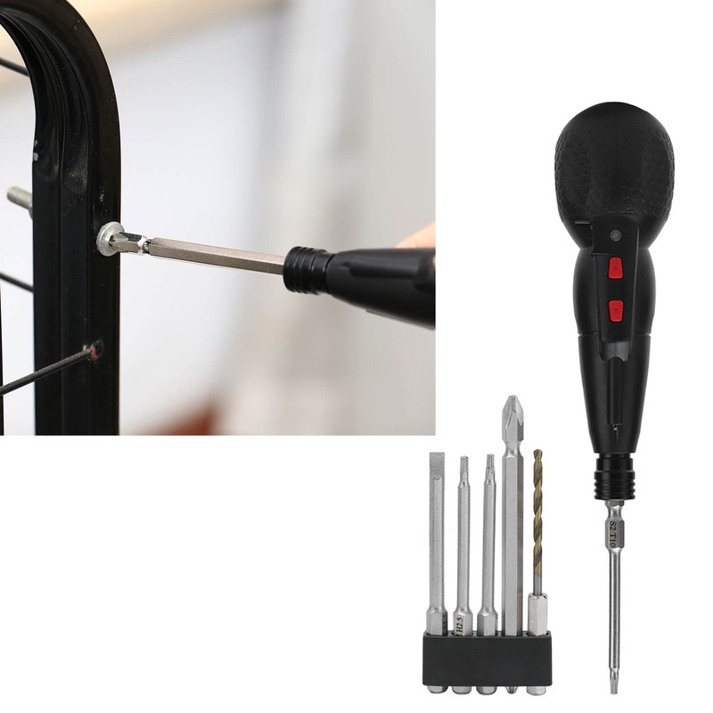 Electric Screwdriver Kit Integrated USB Rechargeable Screwdrivers with LED Light